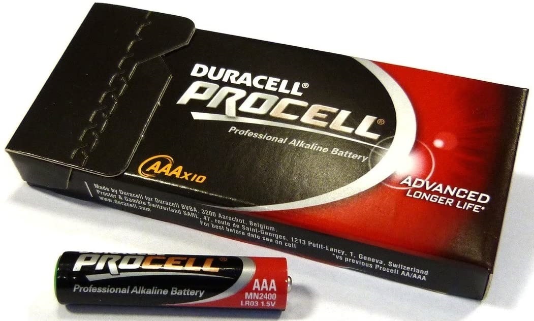 LR03 (AAA) батарейка DURACELL Procell 10шт