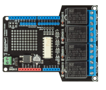 Arduino Uno relay shield