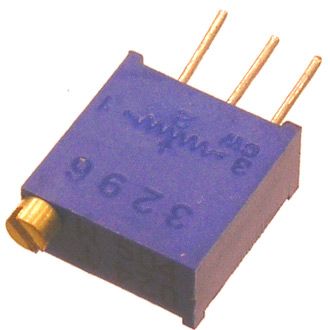 5кОм 0.5Вт 3296W 10%, подстроечный резистор