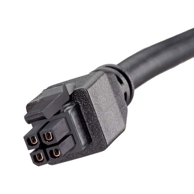 2451320410, кабель с разъёмом MicroFit 4 контакта 300В 5А 3мм 1м Molex