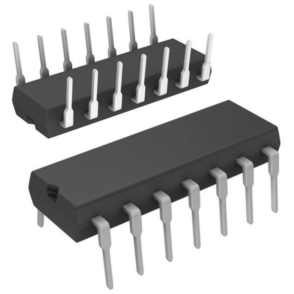 К547КП1В, четыре аналоговых ключа на полевых транзисторах [DIP-14]