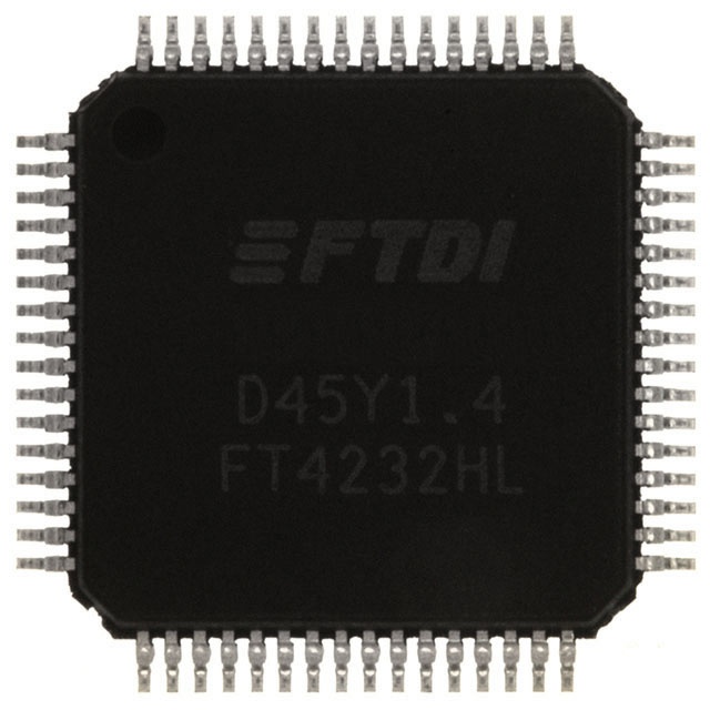 FT4232HL, интерфейс USB UART [LQFP-64]