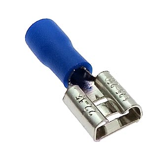 FDD1.25-250 изолированная ножевая клемма синяя