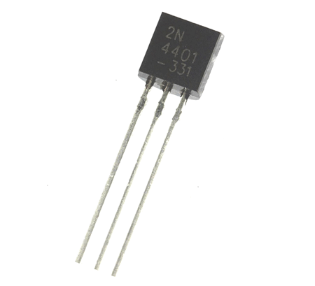 2N4401, транзистор NPN 1А 40В [TO-92]