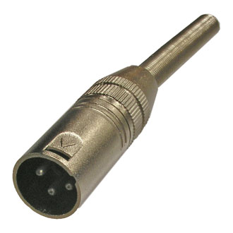 TD-366, штекер на кабель male 3-pin