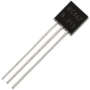 BC557B, транзистор PNP 0.1А 45В [TO-92]