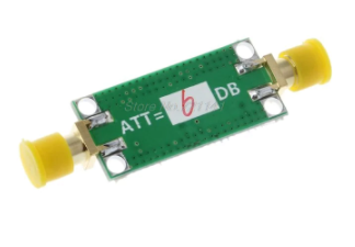 Радиочастотный аттенюатор 6dB 0-3ГГц
