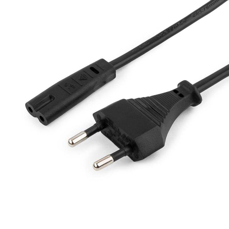 OPC003-1.8BK, кабель питания для техники CEE 7/16 - IEC C7 1.8м чёрный Oxion