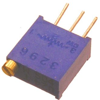 200Ом 3296W, подстроечный резистор