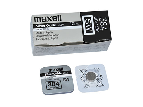 SR41SW (384) батарейка MAXELL 1шт
