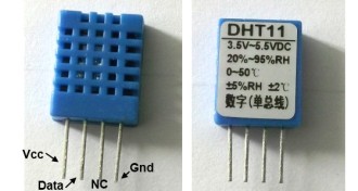 DHT11, цифровой датчик влажности и температуры