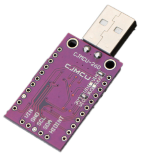 CJMCU-260, интерфейсный модуль USB-I2C/UART [FT260]