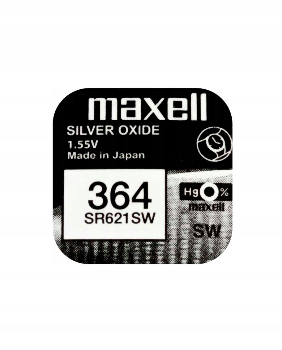 SR621SW батарейка MAXELL 1шт