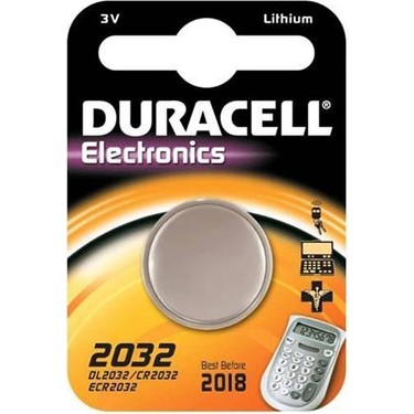 Батарейка литиевая DURACELL CR2032 дисковая 3В 1шт