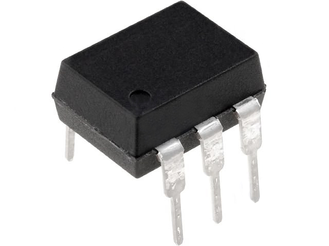 АОТ128А, оптопара транзисторная 50В (биполярный) [DIP-6]