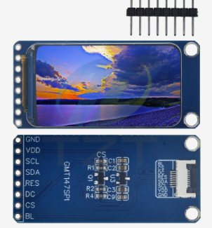 TFT дисплей 1.47" SPI