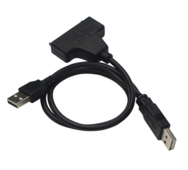 USB2.0-SATA 7+15, адаптер для жестких дисков 2.5" HDD