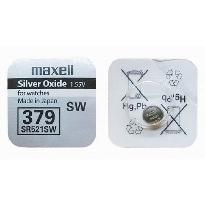 SR521SW батарейка MAXELL 1шт