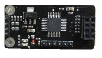 ATMEGA48 NRF24L01, отладочная плата для модули связи