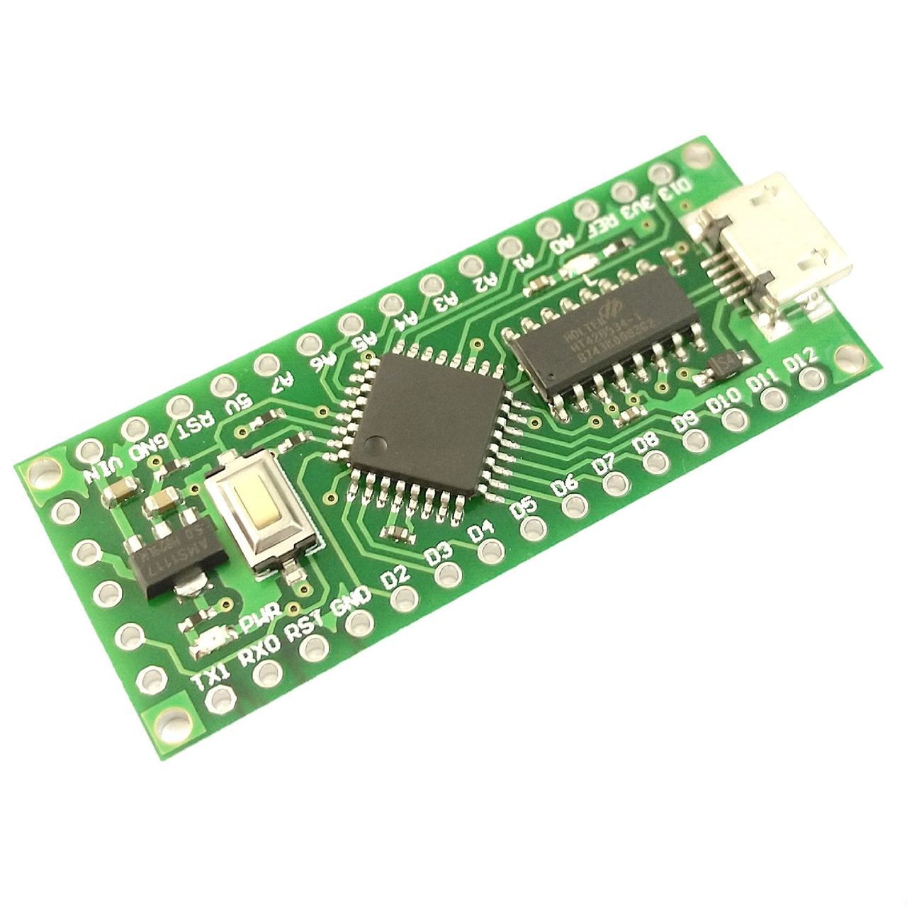 LGT8F328P, отладочная плата (аналог Arduino Nano V3)