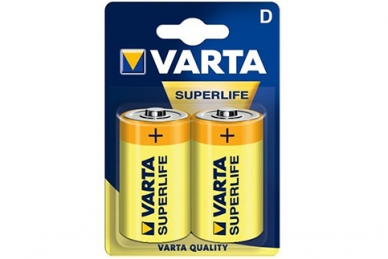 R20 батарейка VARTA SuperLife 2шт