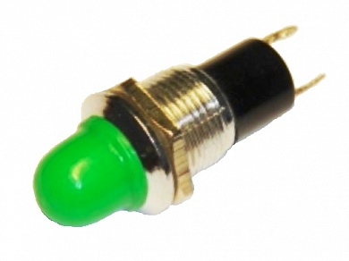 Индикатор M10 RWE-208 lamp 12V зеленый