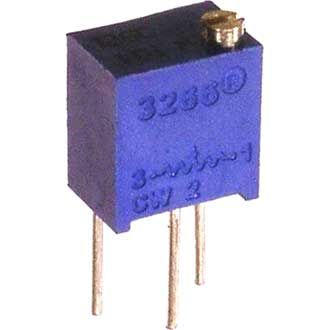 100Ом 0.5Вт 3266W 5%, подстроечный резистор