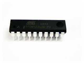 ATtiny2313A-PU, микроконтроллер [DIP-20]
