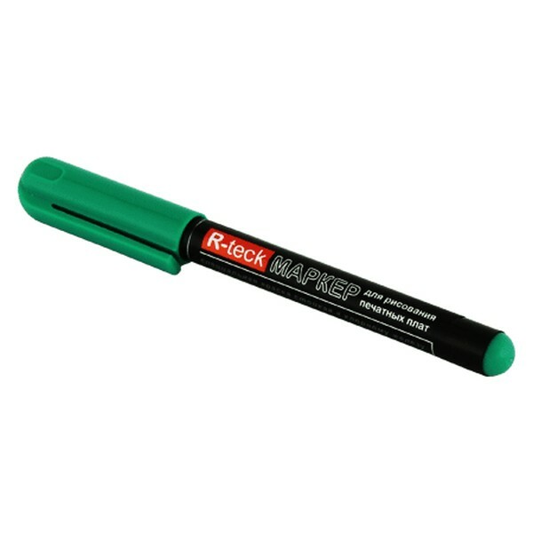 R-teck зеленый маркер для рисования печатных плат