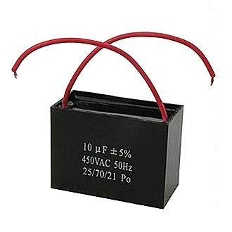 10мкФ 450В CBB61, пусковой конденсатор