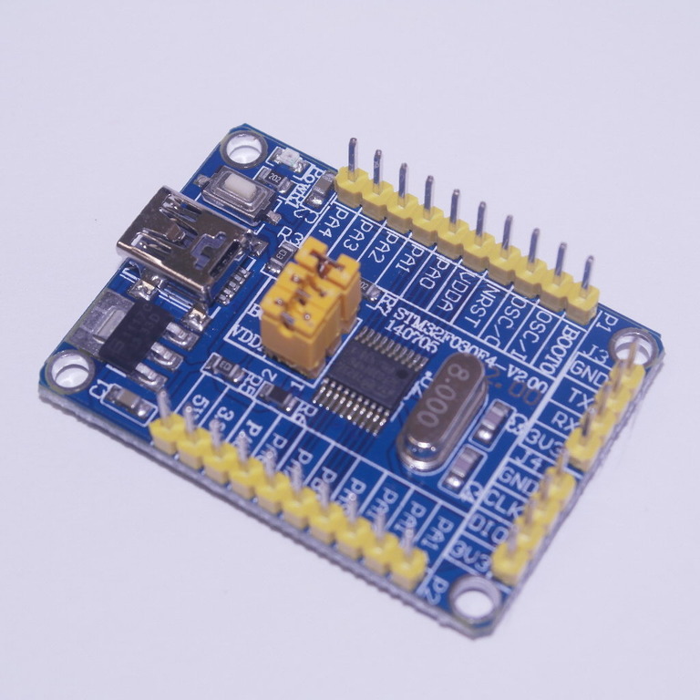 Stm32f030f4p6, отладочная плата