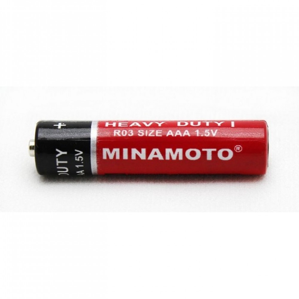 Батарейка солевая MINAMOTO R03 (AAA) 1.5В 1шт
