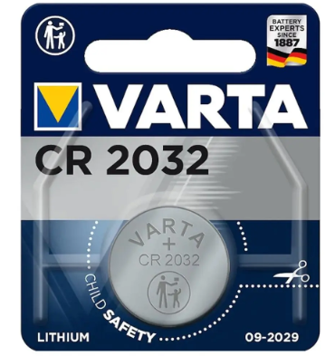 Батарейка литиевая VARTA CR2032 Professional Electronics дисковая 3В бл/1