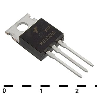 MJE13005D, транзистор NPN 4А 400В [TO-220]