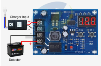 XH-M603, плата контроля заряда литиевого аккумулятора