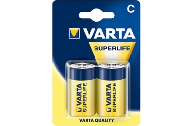R14 батарейка VARTA SuperLife 2шт