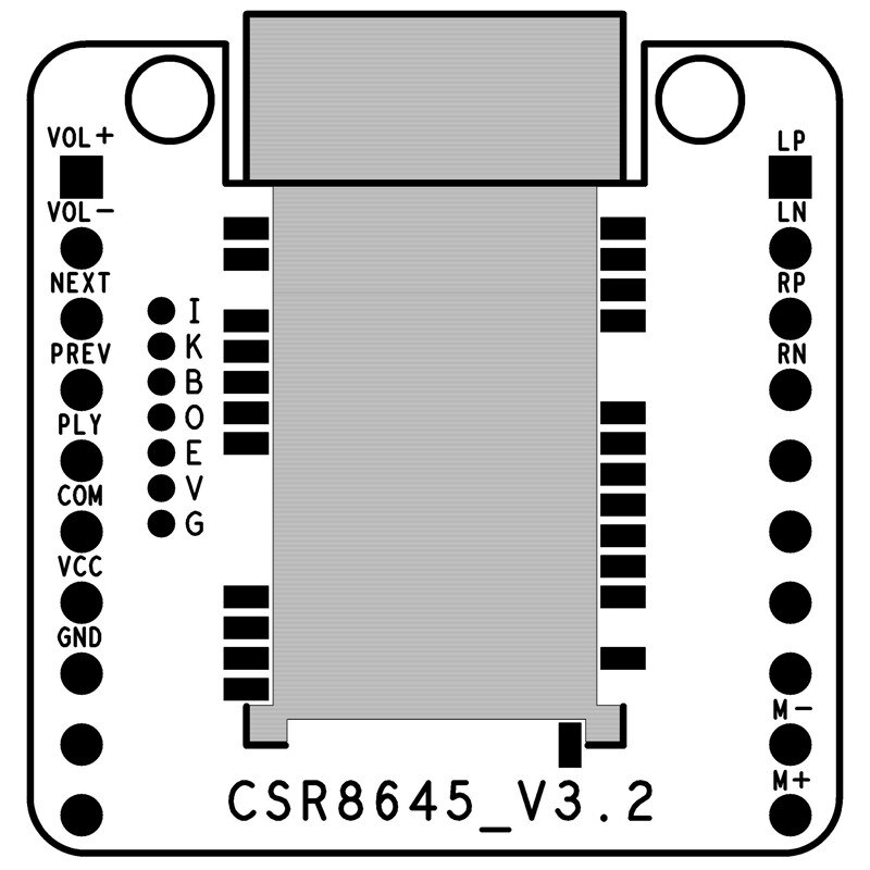 Модуль CSR8645, стерео приемник с усилителем [Bluetooth 4.0]