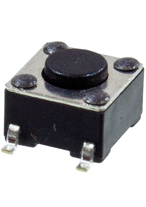 L-KLS7-TS6604-4.3-180-T, тактовая кнопка SMD 6х6x4.3мм (IT-1102W8)