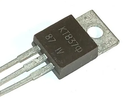 КТ837Ф, транзистор PNP 7.5А 30В h21e=50…150 [TO-220]