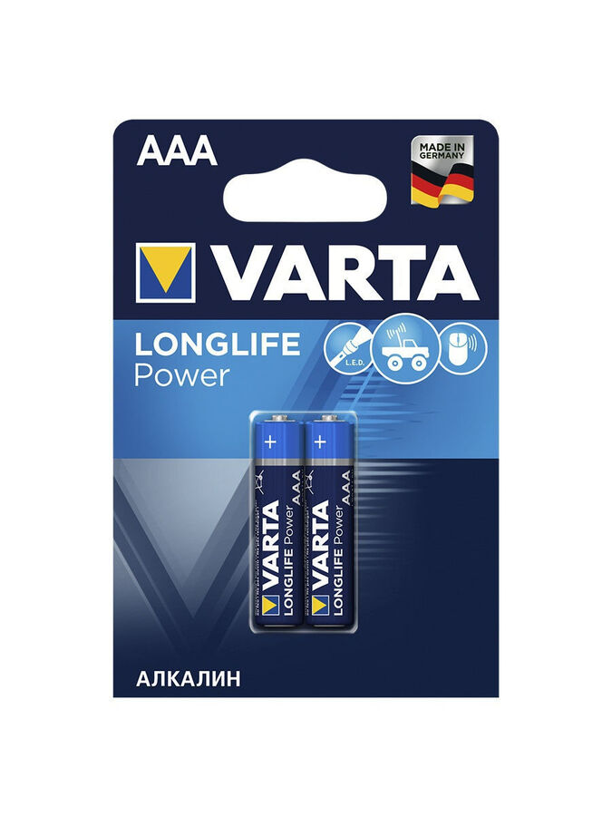 Батарейка VARTA R03 AAA Energy 1.5В 2шт