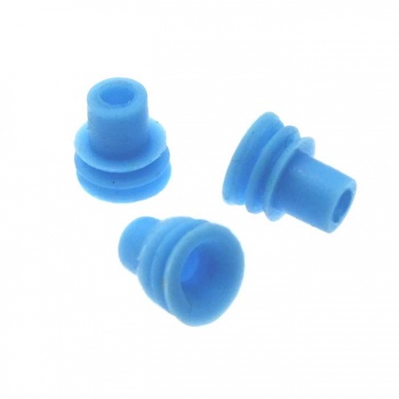 Резиновый амортизатор WIRE SEAL 2x6mm синий