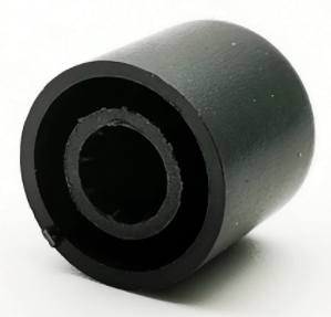 Пластиковая ручка для потенциометра 6мм 13x14мм (чёрная)