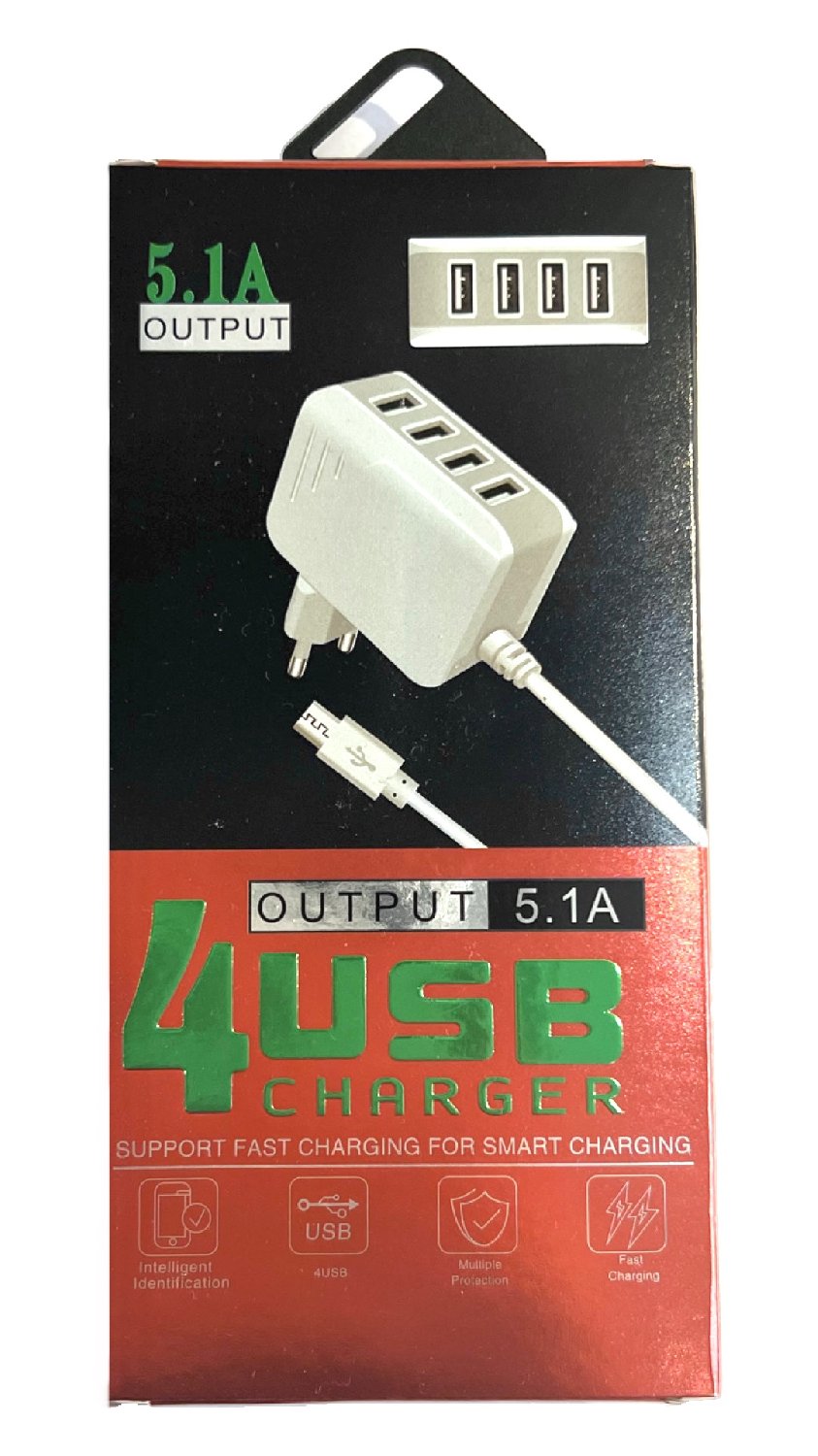 XY-04, зарядное устройство USBx4 5.1А
