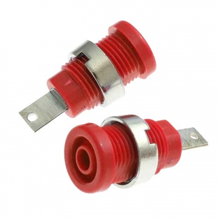 Z013 4mm panel jack RED клемма