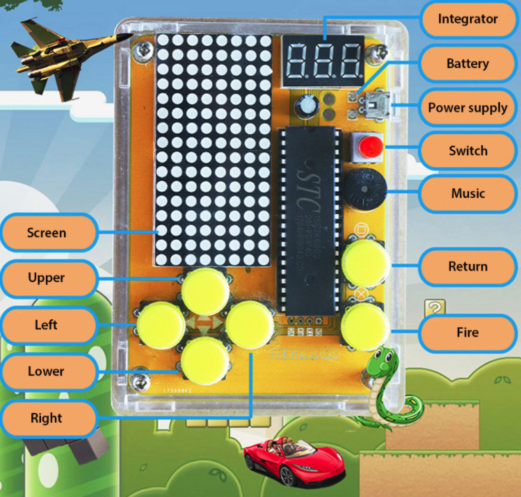Набор-конструктор "Computer Game Machine"