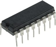 MAX3232CPE, интерфейс RS-232 [DIP-16]