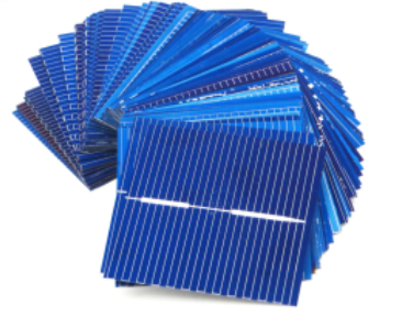 Комплект поликристаллических элементов для сборки солнечной панели 39x39мм (50 штук)