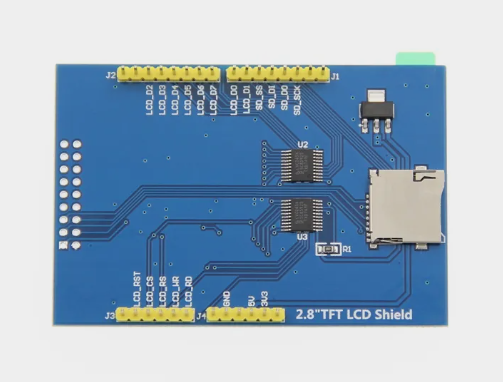 TFT LCD Shield 2.8" сенсорный [ILI9341]