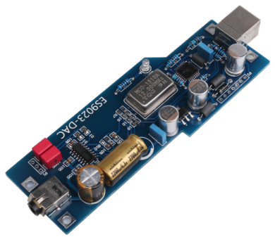 Модуль PCM2706 + ES9023, аудио декодер с усилителем