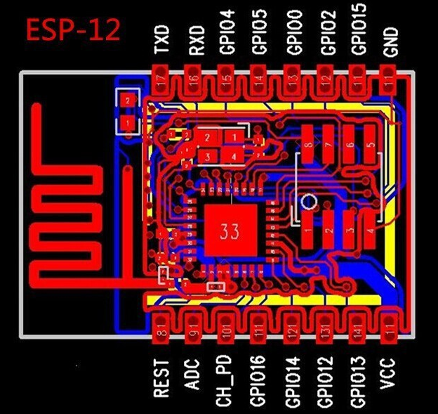 ESP-12E, Wi-Fi модуль ESP8266